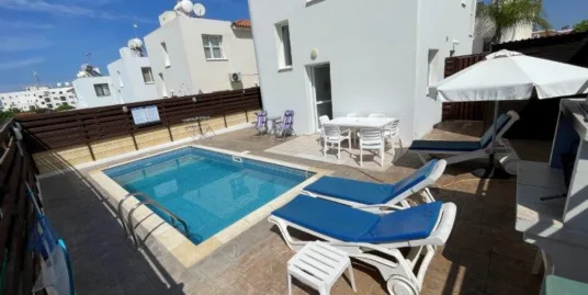 REF:  DV3URI Furnished three bed house with private pool, Pernera €1350 PCM